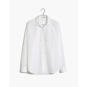 Madewell XXS White Cotton Painter Shirt